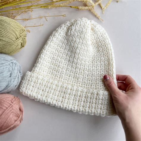 Free crochet beanie pattern in all sizes – Artofit