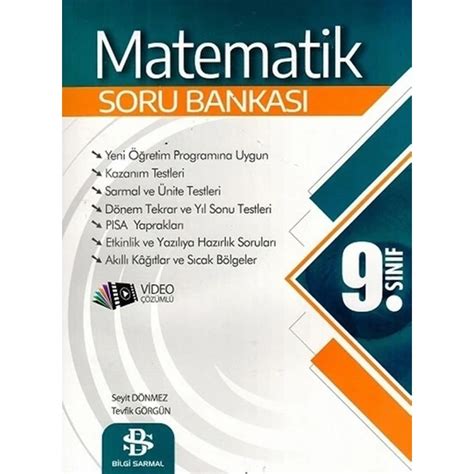 Hepsiburada Bilgi Sarmal Yay Nlar S N F Matematik Soru Bankas