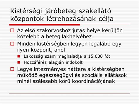 A Kist Rs Gi J R Beteg Szakell T K Zpontok Ppt Let Lteni