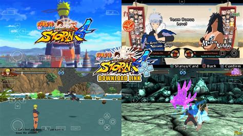 Naruto Ultimate Ninja Storm 4 V5 Ukuran Kecil Di Ppsspp Gameplay