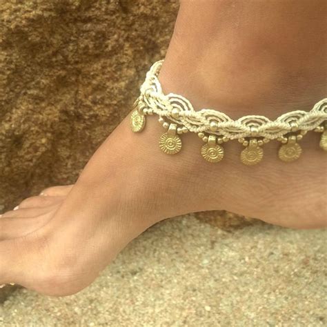 Macrame Anklet Etsy