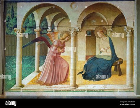 Fra angelico annunciation hi-res stock photography and images - Alamy