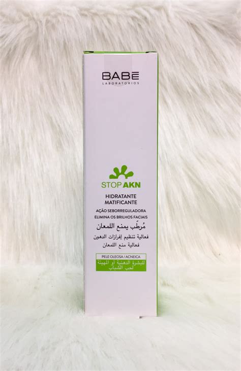 Kem Dưỡng Ẩm Trị Mụn Babe Stop AKN Mattifying Moisturiser Tuýp ml KhoeVaDepPharmacy