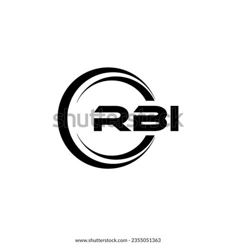 Rbi Logo Design Inspiration Unique Identity Stock Vector (Royalty Free ...