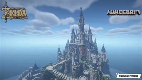 Minecraft Player Rebuilds Breath Of The Wilds Hyrule Castle In The Game