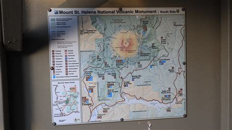 Mt St Helens Map Of Area A Jeff Schleicher Flickr