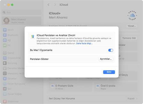 ICloud Anahtar Zinciri Ni Ayarlama Apple Destek TR