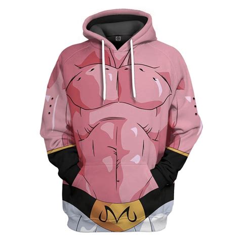 Super Buu Majin Boo Dragon Ball Costume Hoodie Sweatshirt T Shirt Sweatpants Tracksuit