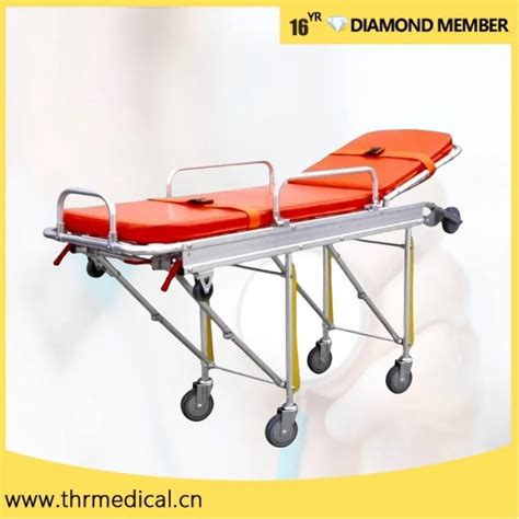 Hospital Aluminum Alloy Folding Transfer Emergency Ambulance Stretcher