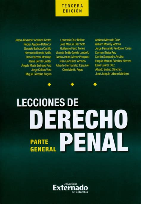 Lee Lecciones De Derecho Penal Parte General Tercera Edición En Línea Escrito Por Jaime