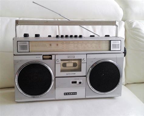 Sanyo M9927k Cassette Stereo Boombox Ghetto Blaster Vintage Stranger Things 80s Radio Nostalgic