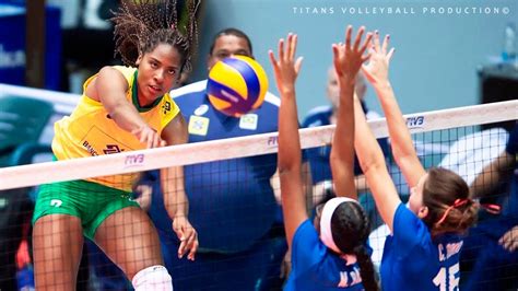 Ana Cristina De Souza Only 17 Years Old And She National Team Brazil On