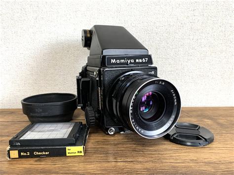 【傷や汚れあり】マミヤ Mamiya Rb67 Pro S フィルムカメラ Sekor C 90mm F38 露出計稼働 シャッター