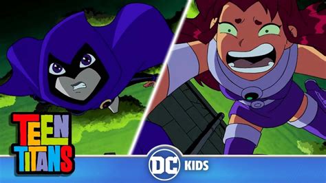 Teen Titans S1e07 Clip Raven And Starfire Swap Bodies Comics2film