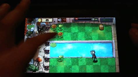 Quick Look At Plants Vs Zombies For The Blackberry Playbook Youtube