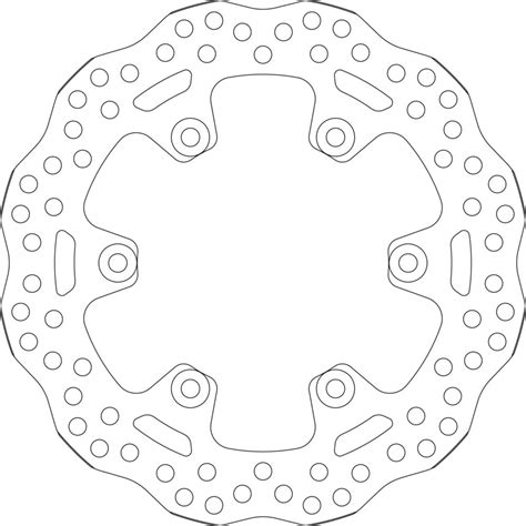 Yamaha FZR 600 1989 SBS Rear Upgrade Brake Disc DR Bikes