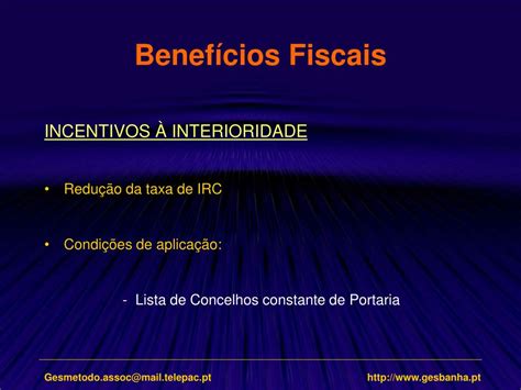 PPT BENEFÍCIOS E OBRIGAÇÕES FISCAIS PowerPoint Presentation free