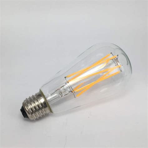 St64 E27 6w Filament Dimbaar 2700k Outlet Led