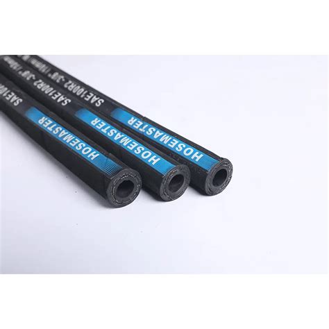 Steel Wire Reinforced Rubber Hot Water Hose Sae R Hydraulic Oil