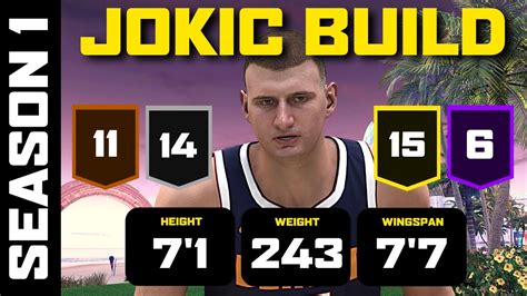 Unstoppable Nikola Jokic Build In Nba K The Best Center Build You