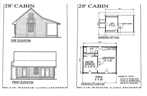 two story log cabin floor plans with loft