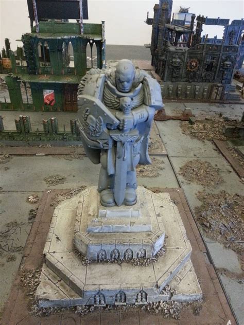 Space Marine Statue By Deathsarmour On Deviantart