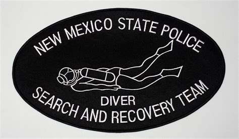 New Mexico State Police Patch Large Backpatch 7×11 and 5/8ths inches – VolkSStorm.com