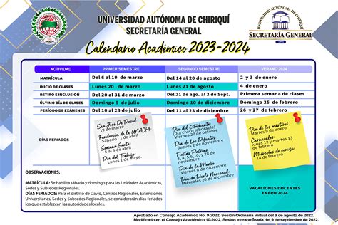 Calendario Academico 2024 Unachi Image To U