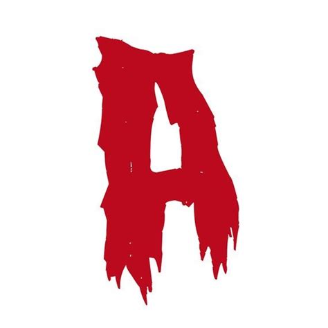 Dripping Blood Halloween Alphabet Printable Bloody Letters Bloody