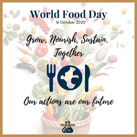 World Food Day 2020 The Food Lab