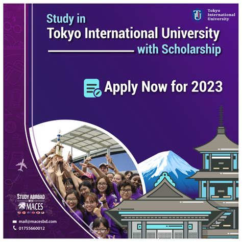 Study at Tokyo International University with Scholarship