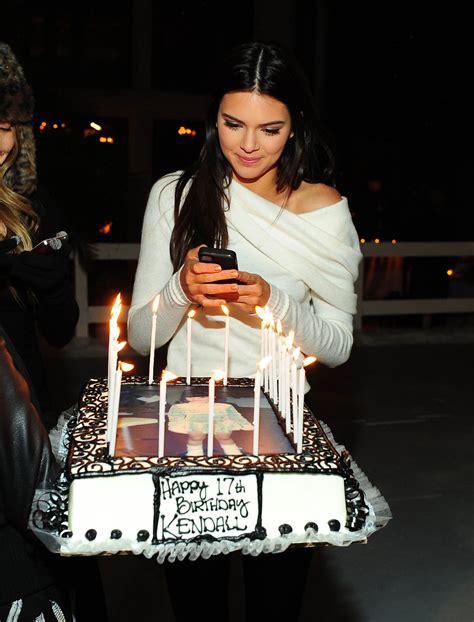 Kendall Jenner Celebrates Her 17th Birthday At Ice Skating Birthday