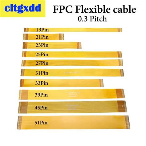 Cltgxdd Cable Conector Fpc Chapado En Oro L Nea De