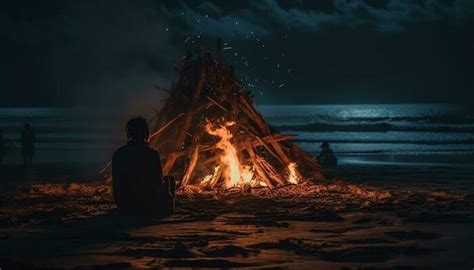 Beach Fire Stock Photos, Images and Backgrounds for Free Download