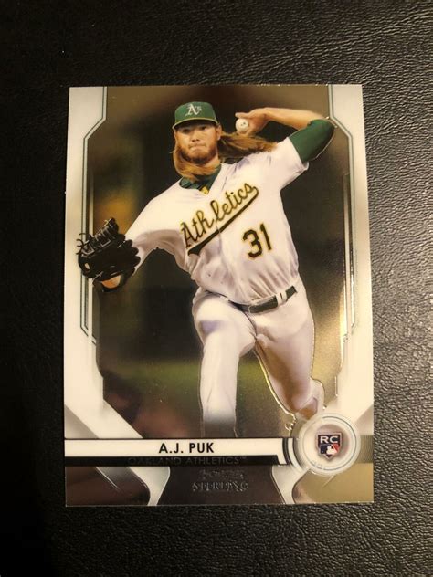 Bowman Sterling Aj Puk Bsr Oakland Athletics A S Jy A Ebay