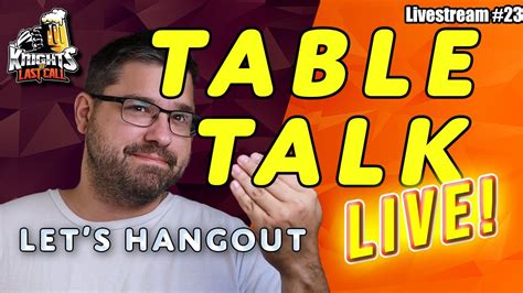 Stay Awhile And Listen Table Talk Livestream 23 YouTube