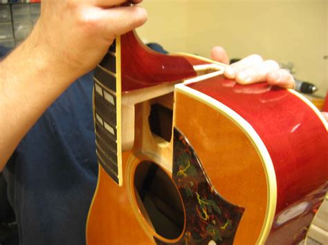 How To Remove And Reset An Acoustic Guitar Neck Robots Net