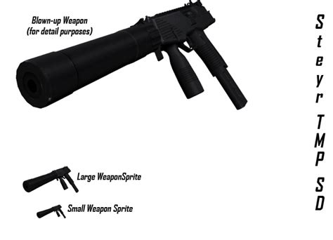 Steyr TMP Silenced image - Fallout Tactics: Revised mod for Fallout ...