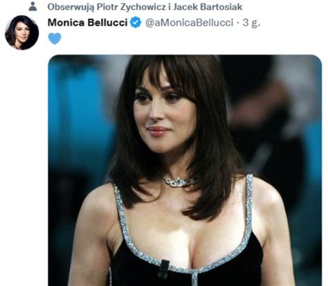 Piotr Zychowicz On Twitter Kciuk Dla Moniki Bellucci