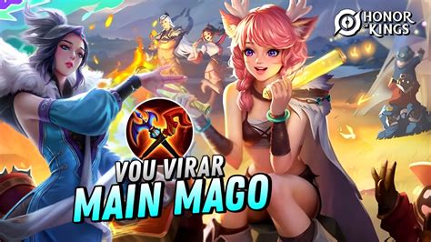 LIVE JOGANDO DE MAGO NO MITICO HONOR OF KINGS YouTube