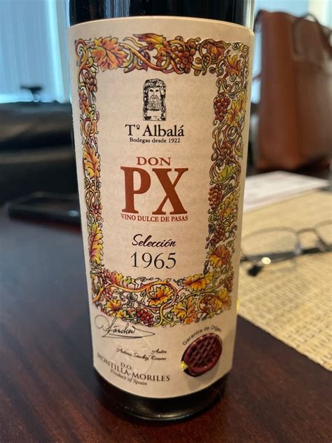 1962 Bodegas Toro Albala Don PX Convento Selección Spain Andalucía