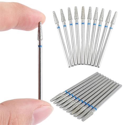 Pcs Mm Shank Diamond Grinding Bur Drill Bits Sets For Dental