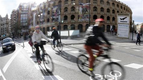 Valencia El Tramo De La Calle X Tiva Del Anillo Ciclista El M S