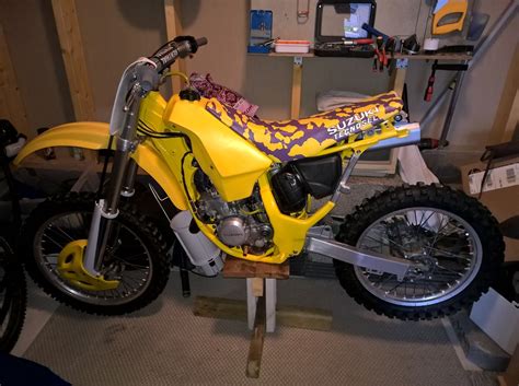 Suzuki Rm 125 1992 Usa Restoration Old School Moto Motocross