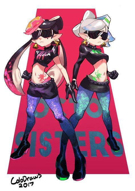 373 Best Squid Sisters Callie And Marie Images In 2020 Callie Marie Splatoon Comics