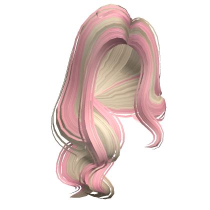 Model Diva Front Swept In Blonde Pink Roblox Item Rolimon S