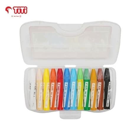 Joyko Titi Oil Pastel TI P 12S Krayon 12 Warna SInar Mega Store