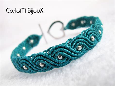 Micro macramé Macramé Pulseras y brazaletes