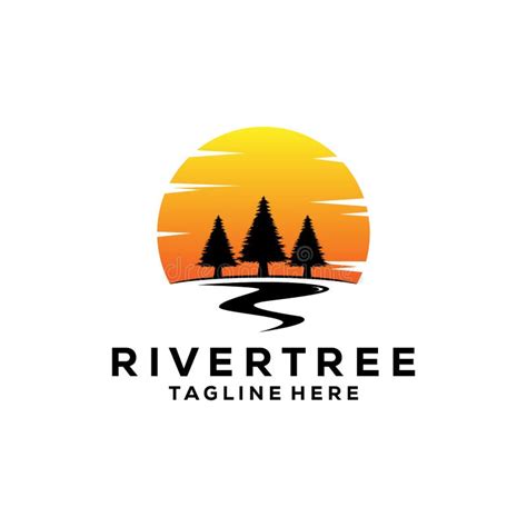 Logo Tree River Stock Illustrations 7 818 Logo Tree River Stock