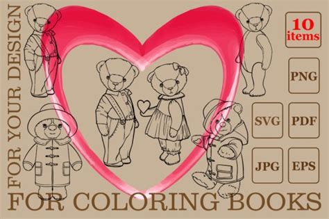 Teddy Bear Valentines Day Clipart Png Graphic By Irish Solo · Creative Fabrica